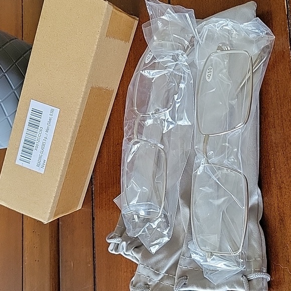 MEN'S 🫏 SILVER READERS - Picture 1 of 5